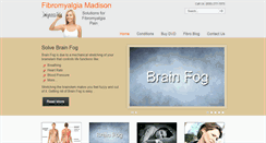 Desktop Screenshot of fibromyalgiamadison.com