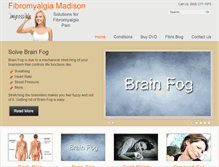 Tablet Screenshot of fibromyalgiamadison.com